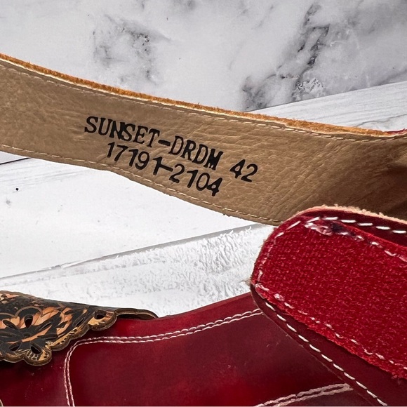 Spring Step Sunset Mary Jane Pump in red / Pre owner - Picture 8 of 11